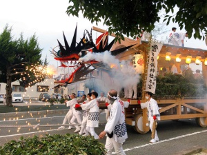 大蛇山祭り（福岡県大牟田市）
